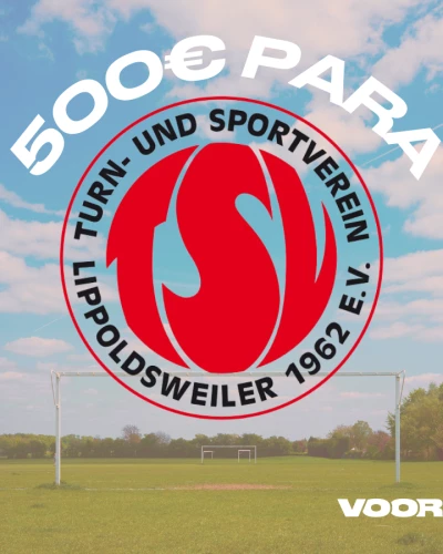 Un Golazo para el TSV Lippoldsweiler: 500 Euros para el Fútbol Juvenil