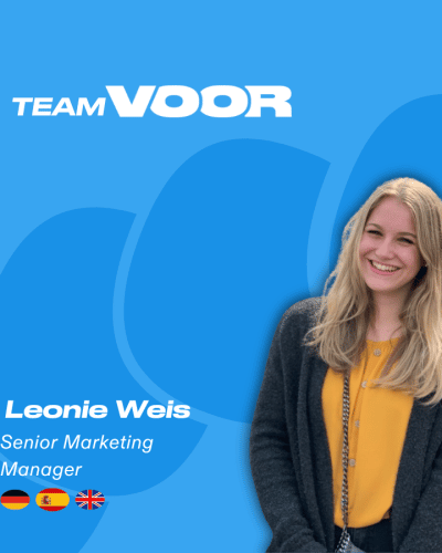 MEET TEAM VOOR: Leonie Weis