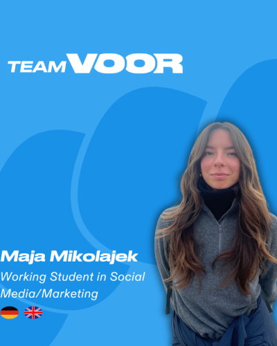 MEET TEAM VOOR: Maja Mikolajek