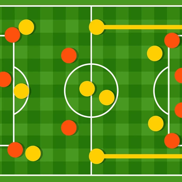 Wie unterscheiden sich Dreier und Viererkette im Fußball?